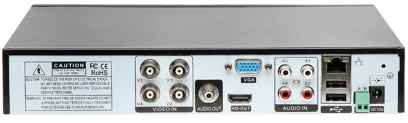 LC-4001 AHD - Rejestrator 4-kanałowy AHD, IP, PAL - Rejestratory 4-kanałowe