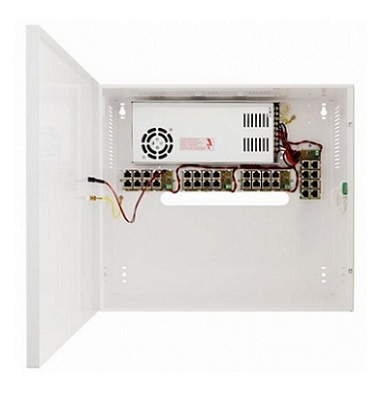 POE1648C - Zasilacz PoE 54V/5A/4x17Ah do 16 kamer IP - Zasilacze do kamer