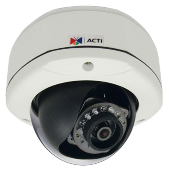 ACTi E84 - Kamery kopułkowe Mpix