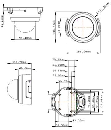 GV-FD320D Mpix - Kamery kopukowe IP