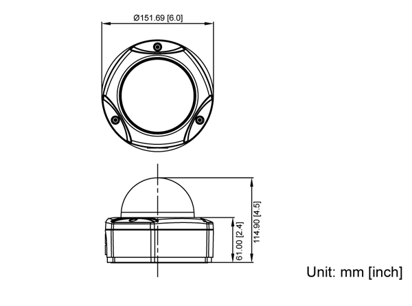 ACTi KCM-7311 - Kamery kopukowe Mpix