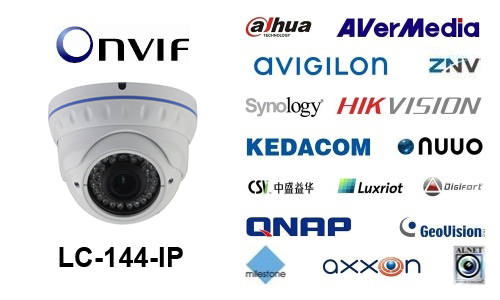 LC-144-IP - Kamery kopułkowe IP