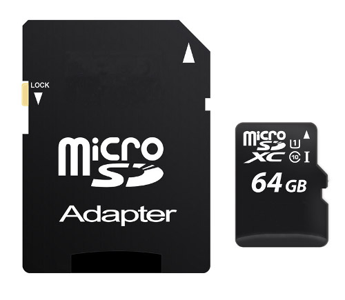 MicroSD UHS 1 64GB CL10