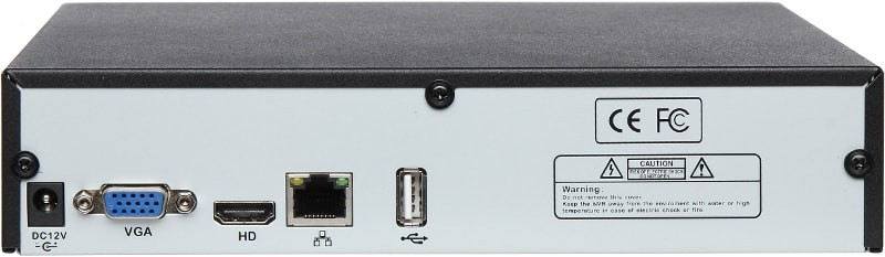 LC-2400-NVR POE - Rejestrator IP 4-kanałowy - Rejestratory sieciowe ip